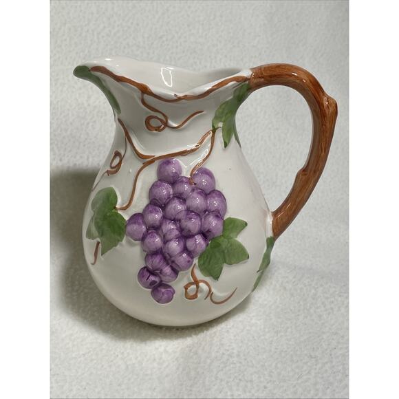 Andrea By Sadek Made in Portugal Grape Pitcher - Picture 3 of 6